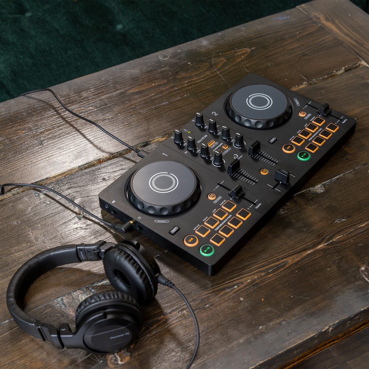 AlphaTheta DDJ-FLX2 Compact DJ Controller | Gear Club Direct